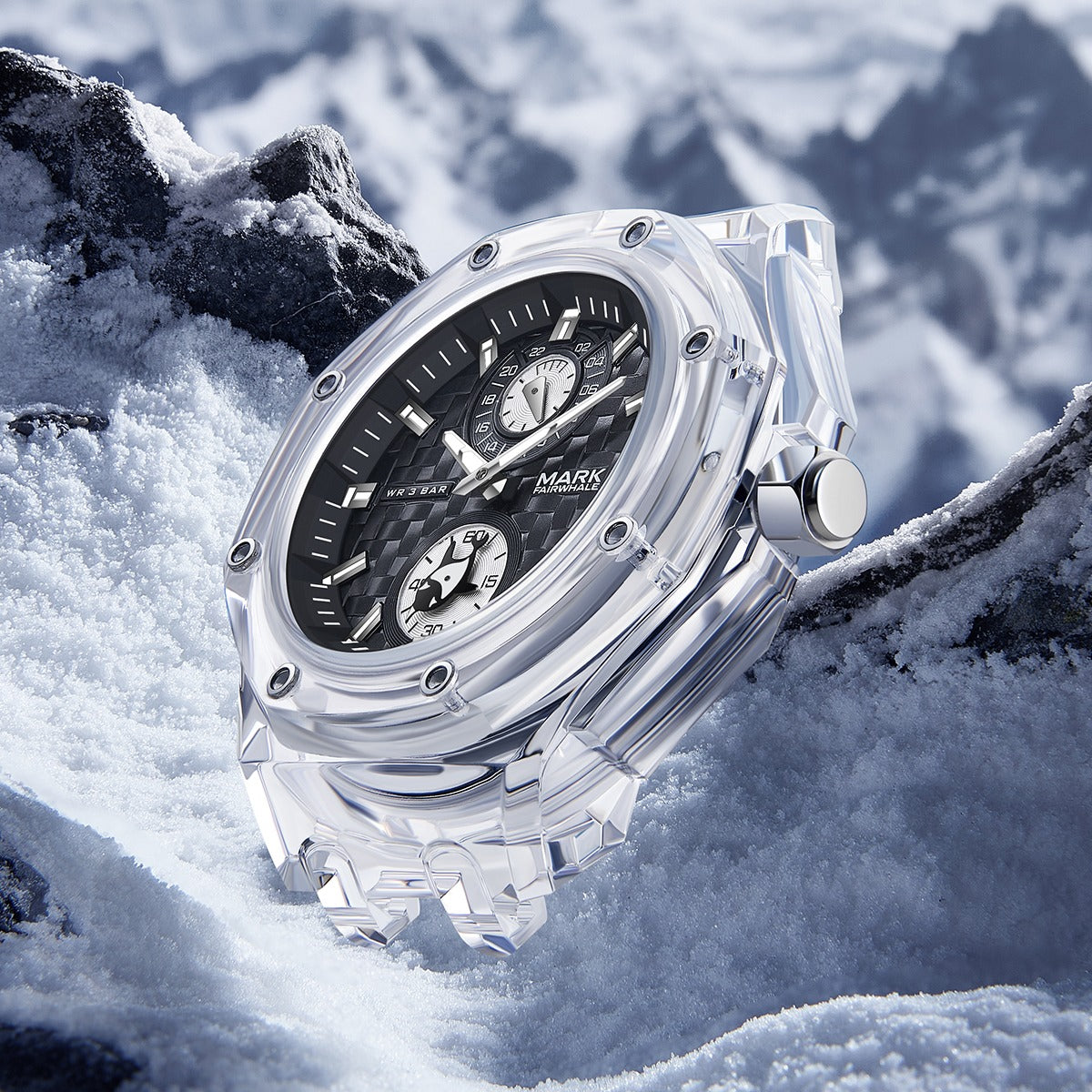 Fashion Chronograph Sport Men Watch With Gift Box Free 🎁🎁