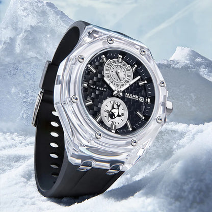 Fashion Chronograph Sport Men Watch With Gift Box Free 🎁🎁